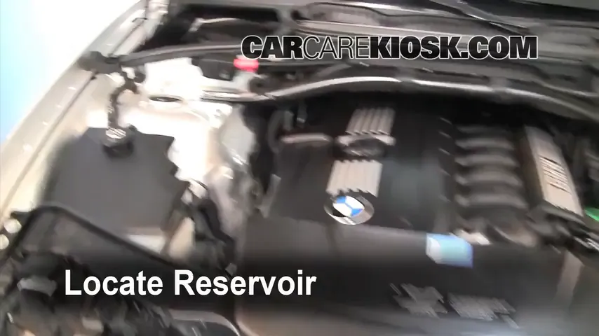 2008 BMW X3 3.0si 3.0L 6 Cyl. Líquido limpiaparabrisas Agregar líquido